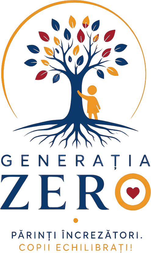 Logo Generația ZERO: copacul cu rădăcini